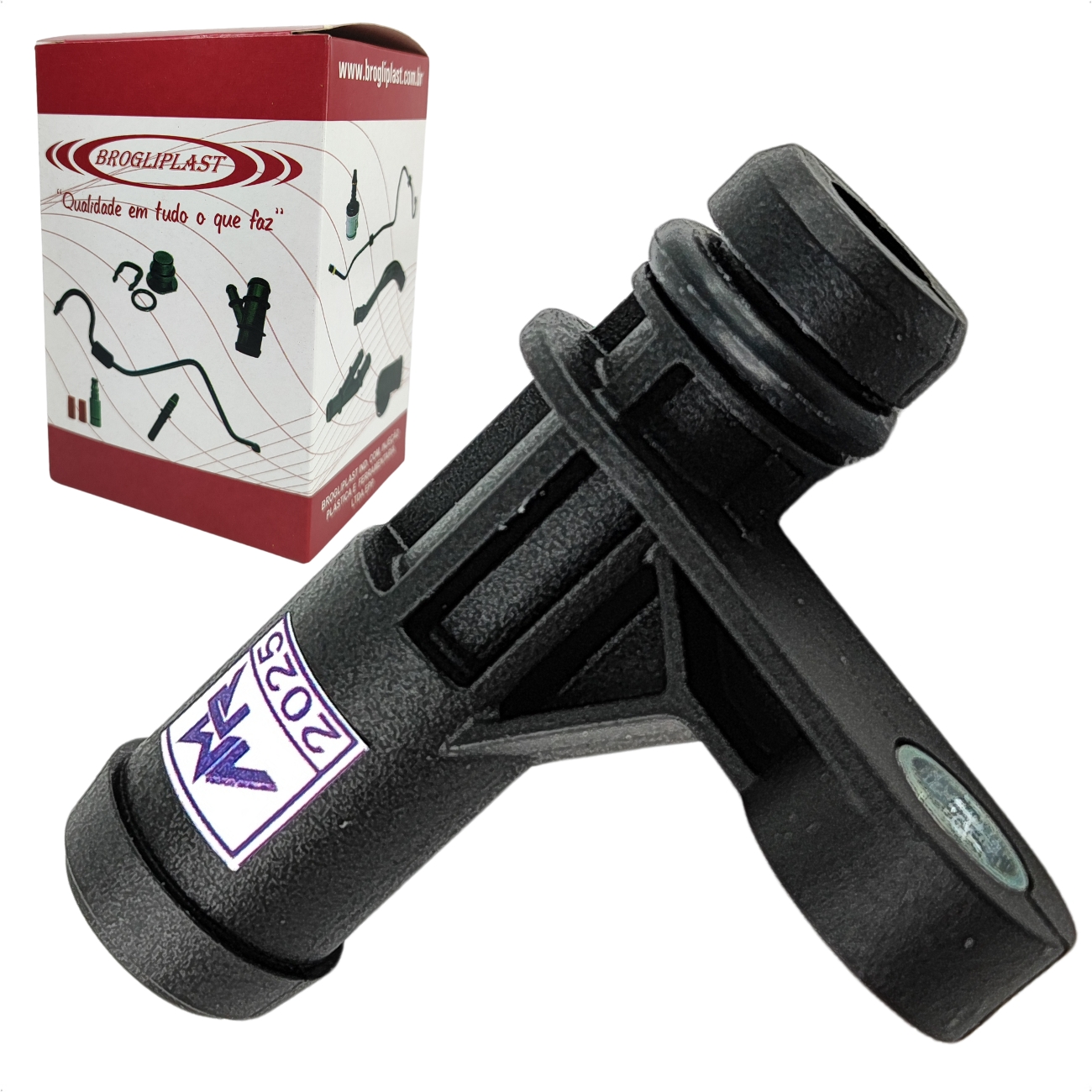 ADAPTADOR ENTRADA AGUA CABECOTE BRO- FORD KA 1.0 12V 2014> NEW FIESTA 1.0 2016> FLEX TODOS (ORIGINAL CM5G8A504FB )