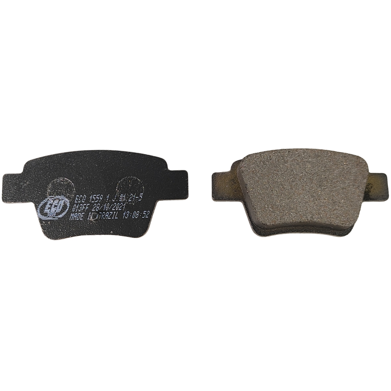 PASTILHA DE FREIO TRASEIRA PEUGEOT 307 2.0 16V 2005> CITROEN C4 Pallas Exclusive 2.0 16V 2004>