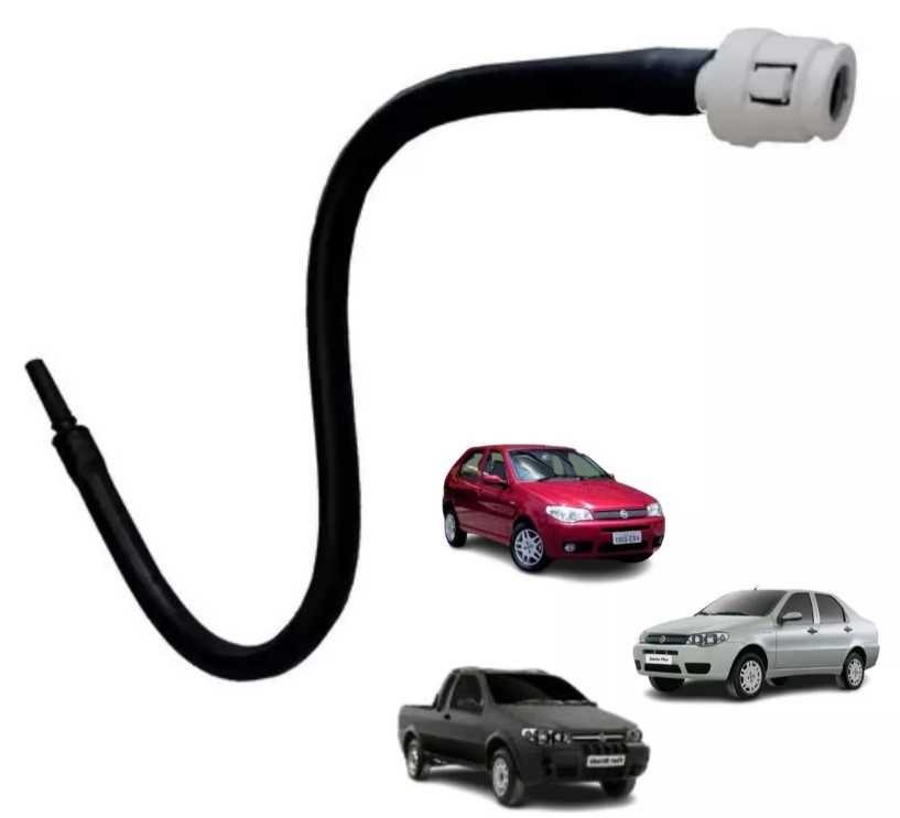 MANGUEIRA ALIMENTACAO COMBUSTIVEL ENTRADA FLAUTA FIAT PALIO/ SIENA 1.0 / 1.3 FIRE 8V FASE 1 E 2