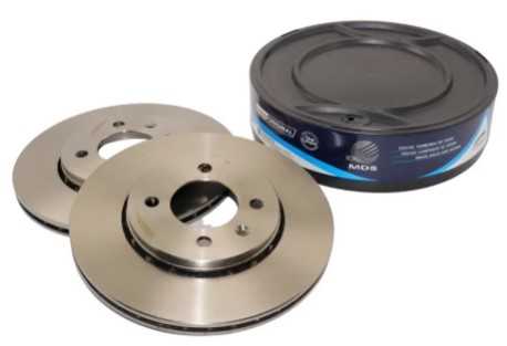 DISCO FREIO DIANTEIRO VENTILADO S/CUBO VW GOL 1.0/1.6 8V (ARO 14) / VOYAGE