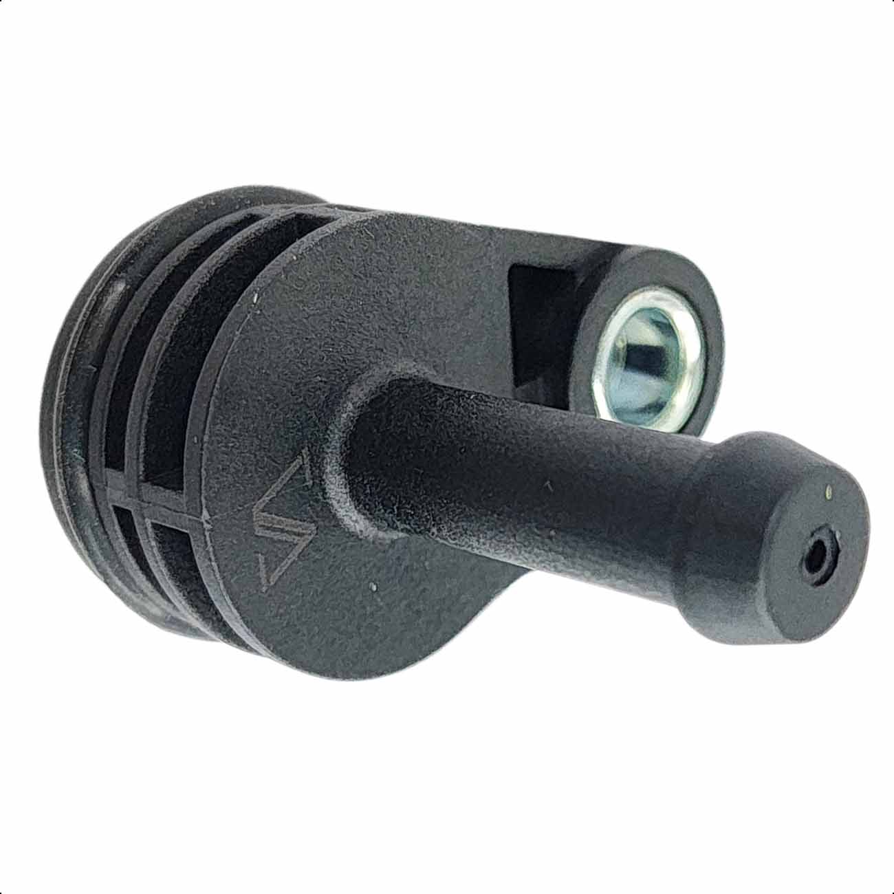 FLANGE DE PLASTICO VW GOLF 2.0 16V 2013> JETTA 2.0 16V 2011> NOVO FUSCA 2.0 16V 2013> PASSAT 2.0 16V 2015> TIGUAN 2.0 16V 2017> (NUMERO ORIGINAL 06K121143)