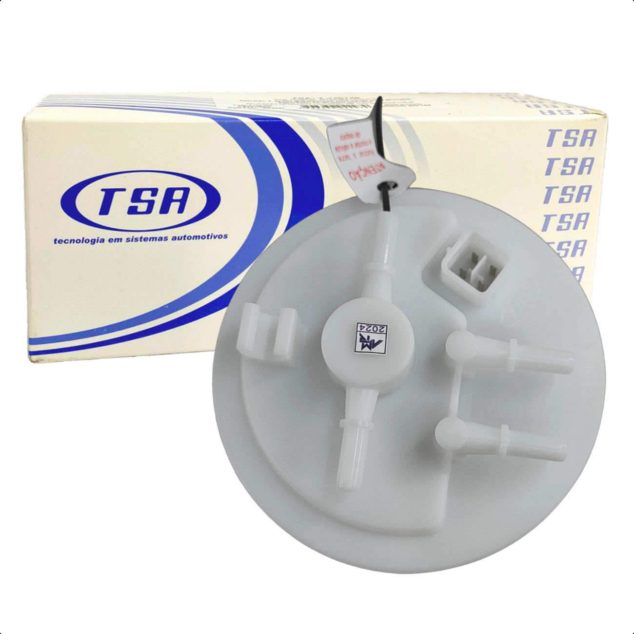 FLANGE DA BOMBA DE COMBUSTIVEL HB20 1.0 S / 1.6 S / X - TODOS ANO 2012> TUBO ENGATE RÁPIDO, SAÍDA Ø8, RETORNO Ø8, RESPIRO Ø8  - FLEX -  COMPATÍVEL COM BOMBAS DPH