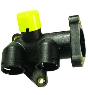 FLANGE DE PLASTICO FLANGE DO FLUXO D'AGUA PASSAT / VARIANT 98/02 1.8