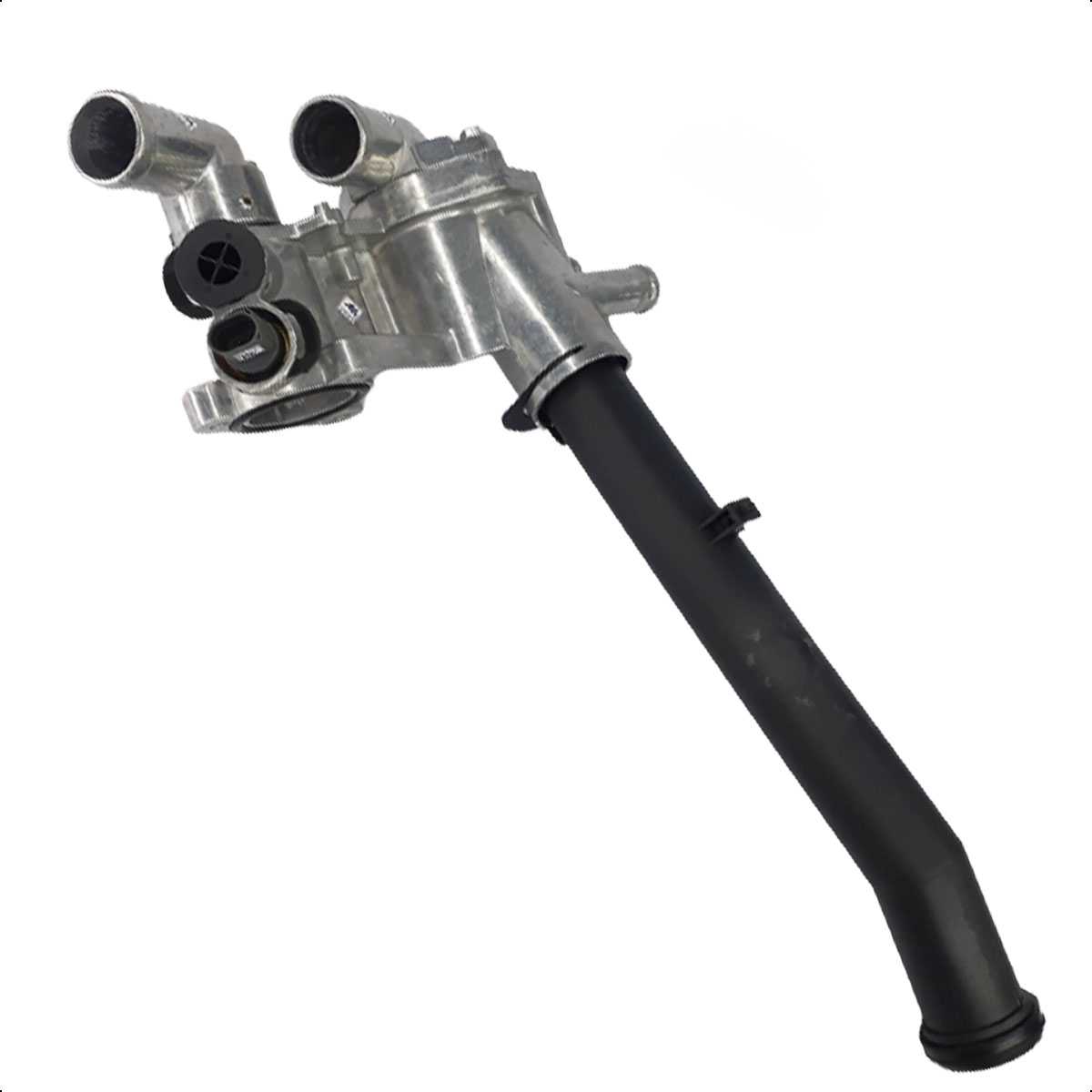 KIT COMPLETO CARCAÇA VALVULA E TUBO VW FOX 1.0/1.6 2003>2012 GOL 1.0/1.6 2008>2015 SENSOR PLUG CINZA 02 TERMINAIS (NUMERO ORIGINAL 032121026CJ / 032121026CL)