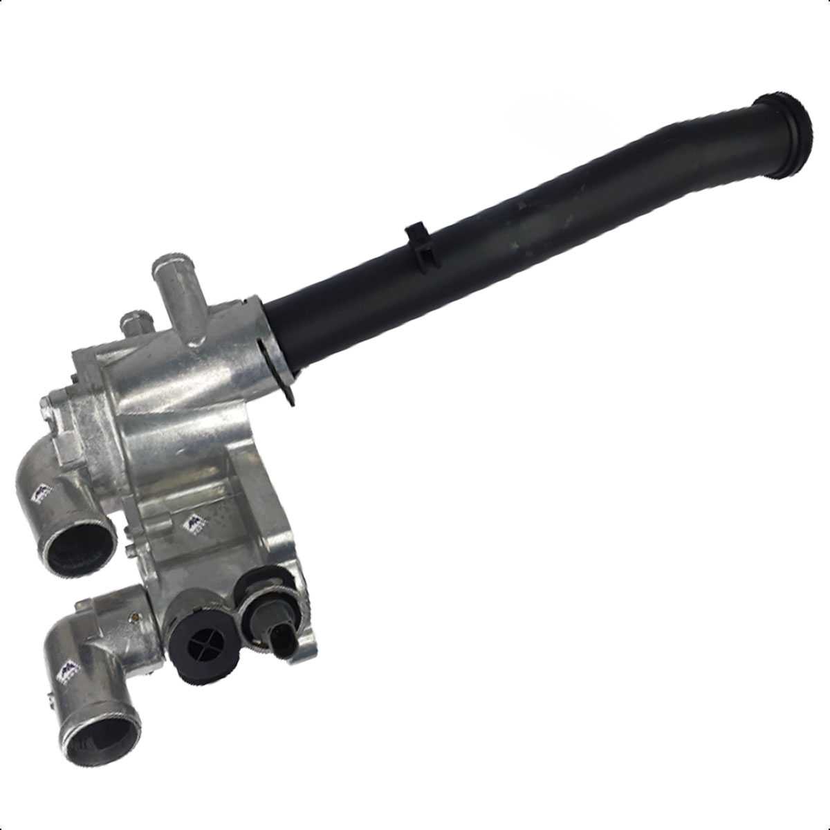 KIT COMPLETO CARCAÇA VALVULA E TUBO VW FOX 1.0/1.6 2003>2012 GOL 1.0/1.6 2008>2015 SENSOR PLUG CINZA 02 TERMINAIS (NUMERO ORIGINAL 032121026CJ / 032121026CL)